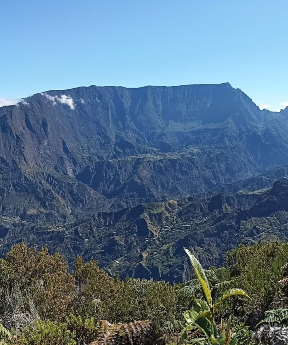 Vue sur Cilaos